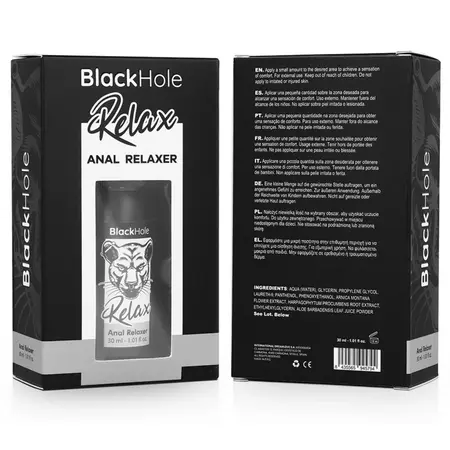 BLACK HOLE Explorer Comfort Relaxing Spray 30ml - Formula za intimnu negu