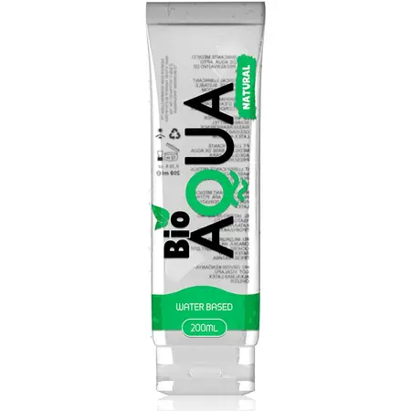 BIOAQUA Water-Based Lubricant 200ml - Prirodni sastojci, formula dugotrajnog dejstva