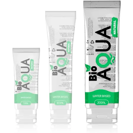 BIOAQUA Water-Based Lubricant 200ml - Prirodni sastojci, formula dugotrajnog dejstva