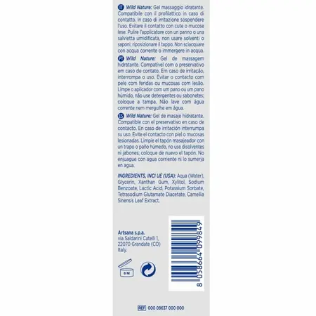Control Wild Nature 3-in-1 Massage Gel 200ml - Prirodna formula