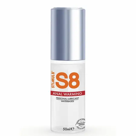 S8 Anal Lubricant Water-Based Warming Effect 50ml Bez parabena