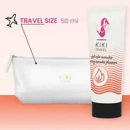 Kiki Travel Cannabis Effect lubrikant na vodenoj bazi 50ml veganska formula