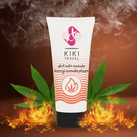 Kiki Travel Cannabis Effect lubrikant na vodenoj bazi 50ml veganska formula