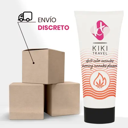 Kiki Travel Cannabis Effect lubrikant na vodenoj bazi 50ml veganska formula