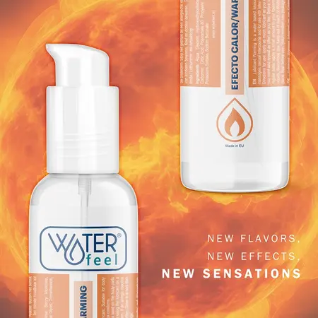 Waterfeel Heat Effect Warming Lubricant 150ml - Water-Based Formula