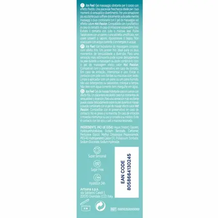 CONTROL 3 u 1 Ice Feel gel 200ml - formula za hlađenje, lubrikaciju i masažu