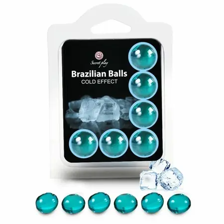 Secret Play Set od 6 brazilskih kapsula sa osećajem hlađenja