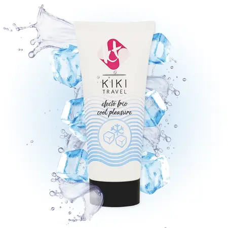 Kiki Travel lubrikant za hlađenje 50ml - na vodenoj bazi, vegan, aloe vera