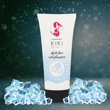 Kiki Travel lubrikant za hlađenje 50ml - na vodenoj bazi, vegan, aloe vera