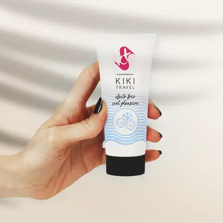 Kiki Travel lubrikant za hlađenje 50ml - na vodenoj bazi, vegan, aloe vera