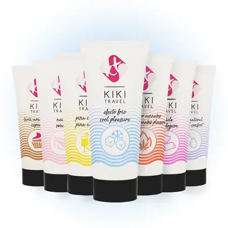 Kiki Travel lubrikant za hlađenje 50ml - na vodenoj bazi, vegan, aloe vera