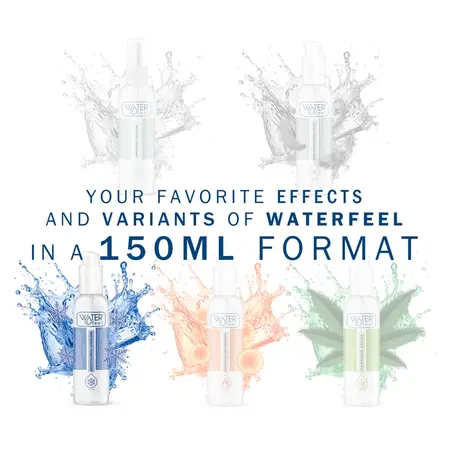 Waterfeel intimni gel sa efektom hlađenja 150 ml - transparentna formula bez mirisa