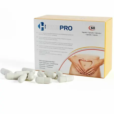 500 Cosmetics Hemapro Pills - Herbal Support Formula, 60 Tablets