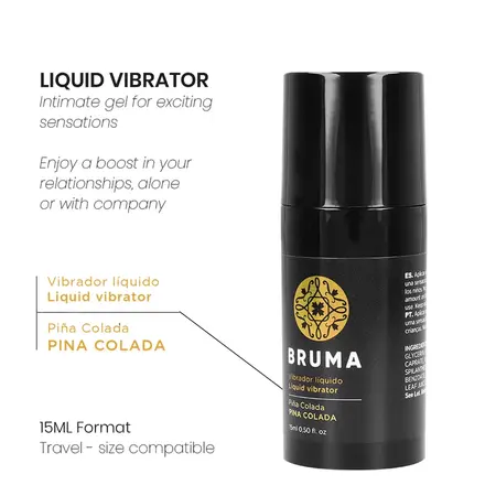 BRUMA Ultra Sliding intimni gel Pina Colada 15ml - putna veličina lubrikanta