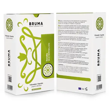 BRUMA Ultra Sliding intimni gel lubenica 15ml - dozator bez kapanja