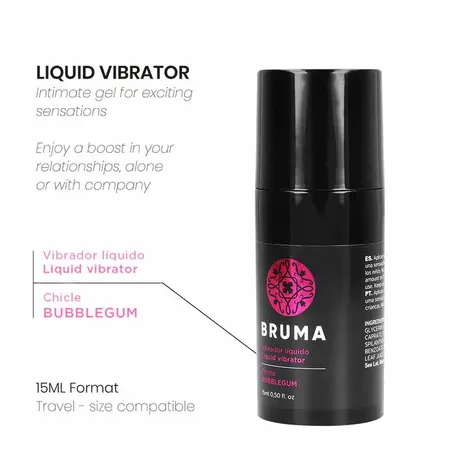 BRUMA Ultra Sliding intimni gel aroma balone 15ml - putna veličina