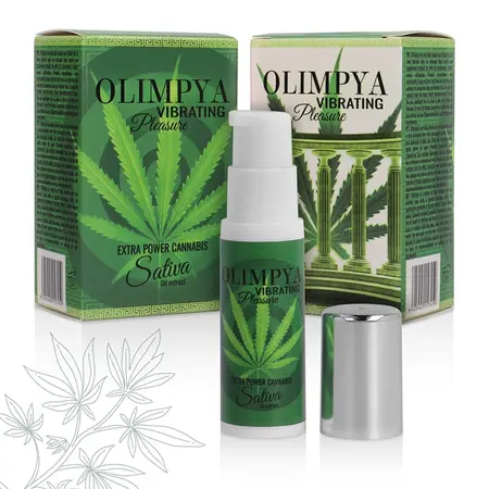 Olimpya Vibrating Pleasure Extra Sativa Cannabis Unisex Stimulating Oil 6ml
