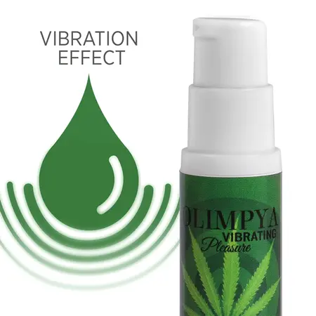 Olimpya Vibrating Pleasure Extra Sativa Cannabis Unisex Stimulating Oil 6ml