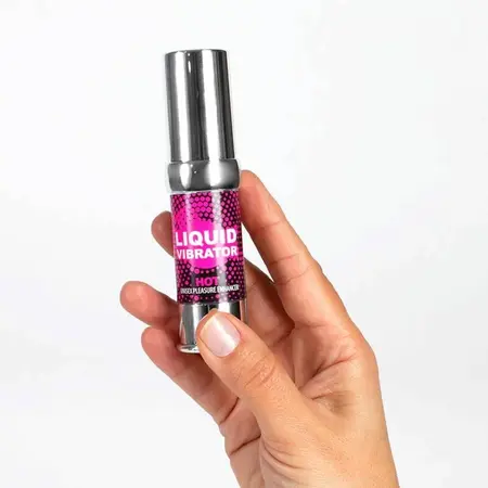 Secret Play Tečni Vibrator Intimni Gel Jagoda 15ml Veganski Airless