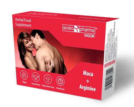 Andropharma Vigor Napredna Biljna Formula 30 Kapsula - Podrška Muškoj Vitalnosti