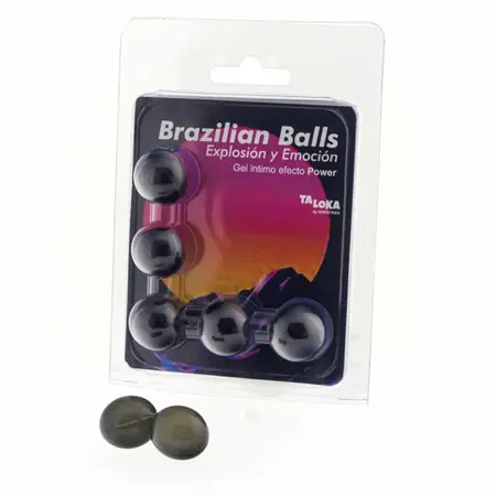 Taloka 5 Brazilian Balls Power Effect Intimate Massage Gel Capsules