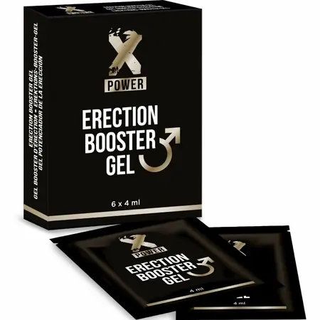 XPOWER Erection Booster Gel 6x4ml - Fast-Acting Formula za poboljsanje