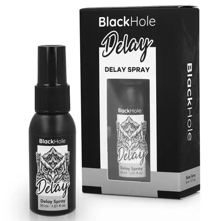BLACK HOLE Study Forte Delay Sprej 30ml - Dugotrajna formula na bazi vode