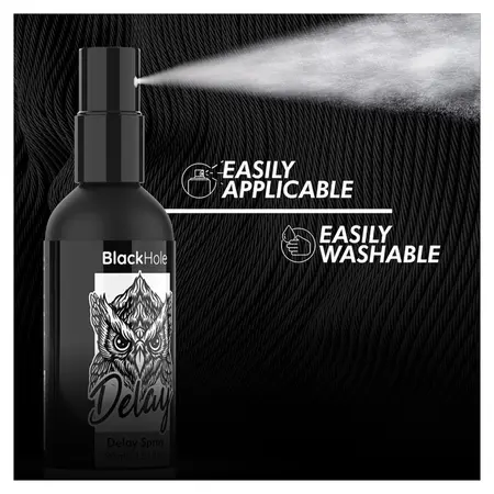 BLACK HOLE Study Forte Delay Sprej 30ml - Dugotrajna formula na bazi vode