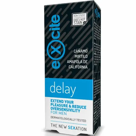 EXCITE Delay Gel 20ml – Botanička formula za muškarce, bez parabena