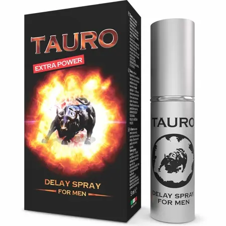 Tauro Extra Power Delay sprej za muškarce 5 ml – Biljna formula za performanse