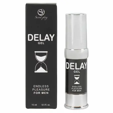 Secret Play muški delay gel sa ekstraktom mente, 15 ml, airless dozator
