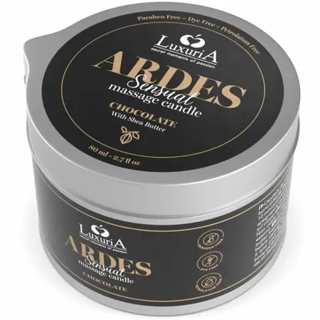 Intimateline Luxuria masažna sveća aroma čokolade sa shea puterom 80g