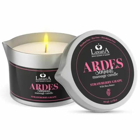 Intimateline Luxuria masažna sveća grožđe sa shea puterom 80g