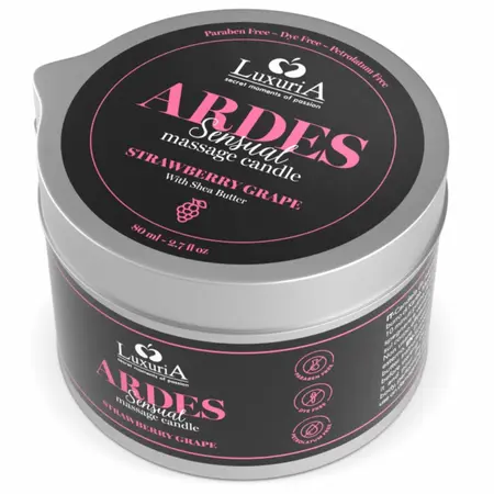 Intimateline Luxuria masažna sveća grožđe sa shea puterom 80g