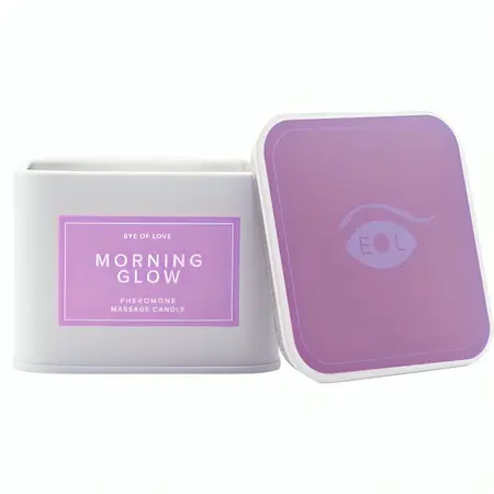 Eye of Love Morning Glow mirisna masažna sveća 150ml sa shea puterom