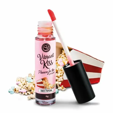 Secretplay Vibrant Kiss jestivi lip gloss slatka kokica 6g