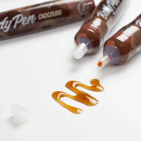 Secret Play Body Art Pen Chocolate Flavour 35ml - Edible Drawing Gel