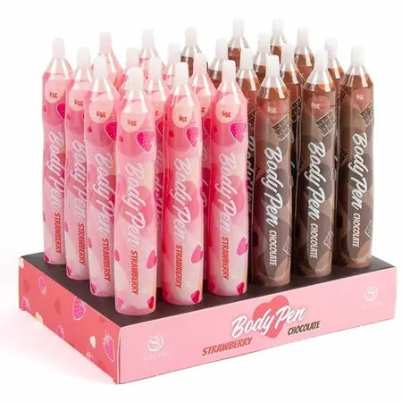 Secret Play Edible Body Art Pen Strawberry Flavour 35g - Creative Skin Marker