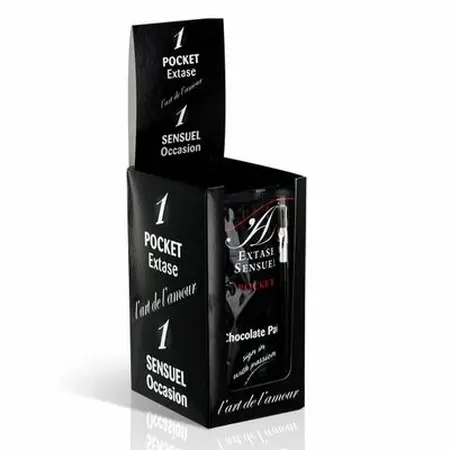 Extase Sensual body paint čokolada 10ml – krema bez ulja, putna veličina
