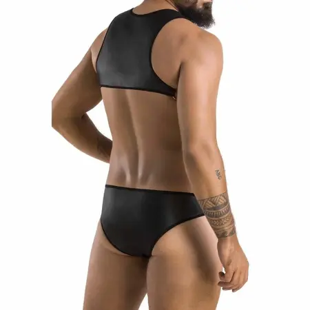 Passion Adam Body crni L/XL – moderan bodi sa Oeko-Tex materijalima