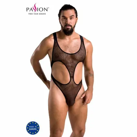 Passion LEON crni bodi S/M – elegantan evropski dizajn