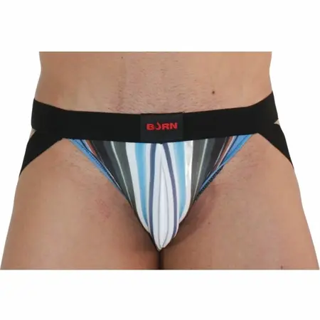 BURN Jock Multicolor/Black M - Moderan anatomski intimni veš