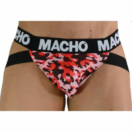 Macho MX28MR Jock Military Red M - Anatomski potporni donji veš