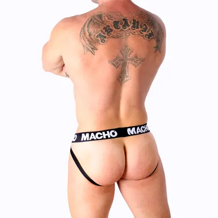 Macho MX28FR Jockstrap Pink Neon M - Anatomski sportski donji veš