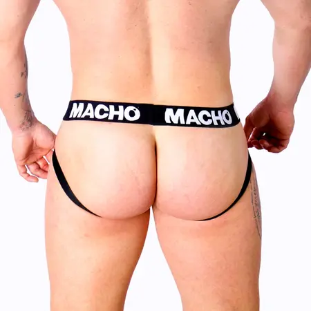 MACHO MX28FA Jockstrap Žuta S - Prozračna Likra Podrška