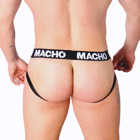 Macho MX26X1 Jockstrap Bela Mreža XL - Prozračna Atletska Podrška
