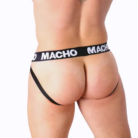 Macho MX26X1 Atletski Mrežasti Jockstrap Bela S - Prozračna Podrška
