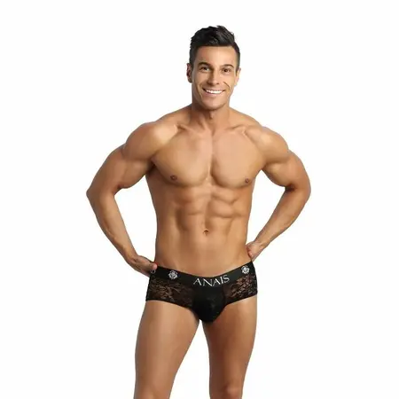 ANAIS MEN Romance Jock Bikini S Black Lace Bold Cut