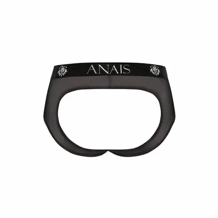ANAIS Men Eros Jock Bikini L - Black Mesh, Open Back, Premium Material