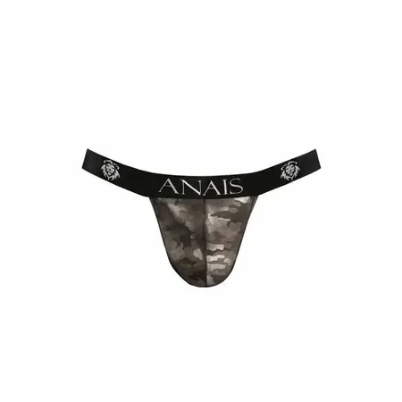 ANAIS MEN Electro Jock Strap M - Microfiber Thong, Military Print